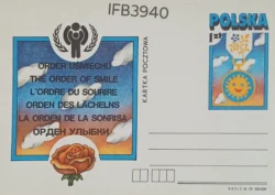 Poland 1979 International Year of the Child Pre-paid Picture Postcard IFB03940