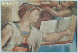 Vatican City Erythraean Sibyl Sistine Chapel by Michelangelo Christianity Picture Postcard IFB04100