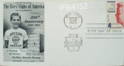 USA 1960 The Boy's Club of America FDC New York Cancelled IFB04152