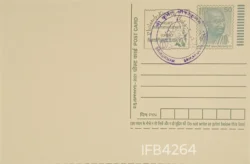India Mahatma Gandhi Postcard Srikurmama Hinduism Pictorial Cancellation IFB04264
