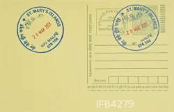 India 2021 Mahatma Gandhi Postcard St.Mary's Islands Pictorial Cancellation IFB04279