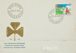 Switzerland 1969 Association of Swiss Girls Scouts FDC Ausgabetag Cancelled IFB04311