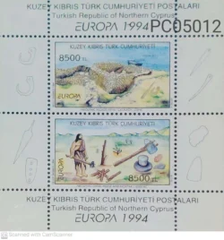 Turkish Republic of Northern Cyprus Europe Archaelogical Discoveries Civilisation UMM Miniature Sheet PC05012