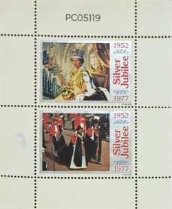 UK Britain 1977 Silver Jubilee of Coronation of Queen Elizabeth UMM Miniature Sheet PC05119