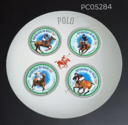 Niger 2013 Polo Champions Sports UMM odd Shape Miniature Sheet PC05284