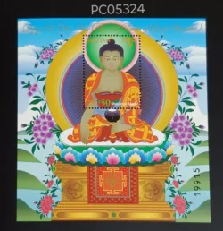 Bhutan 2014 Dzey Pa Chu Nyi The 12 Deeds of Lord Buddha Buddhism UMM Miniature Sheet PC05324
