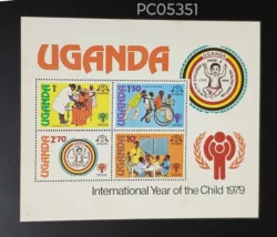 Uganda 1979 International Year of the Child UMM Miniature Sheet PC05351