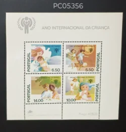 Portugal 1979 International Year of the Child UMM Miniature Sheet PC05356