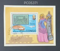 Congo 1979 Death Centenary of Sir Rowland Hill C.T.O. Miniature Sheet PC05371