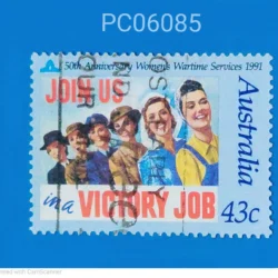 Australia 1991 commemorating the 50th Anniversary of Women's Wartime Services Used PC06085