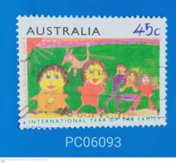 Australia 1994 International Year of The Family Used PC06093