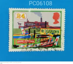 UK Great Britain celebrating the Grand Junction Canal Used PC06108