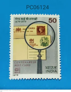 India 1979 Centenary of Postcard UMM PC06124