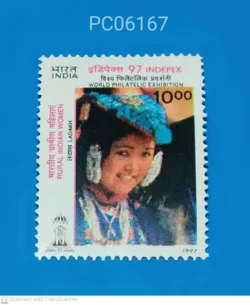 India 1997 INDEPEX 97 Rural Indian Women Ladakh UMM PC06167