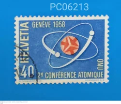 Switzerland 1958 atomic conference in Geneva Used PC06213
