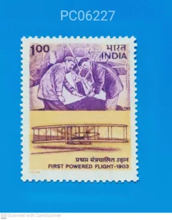 India 1978 First Powered Flight in 1903 Wright Brothers UMM PC06227