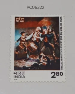 India 1976 American Revolution Bicentennial UMM PC06322