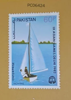 Pakistan 1982 Yachting 9th Asian Games New Delhi UMM PC06424