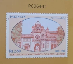 Pakistan 1986 Centenary of Aitchison College Lahore UMM PC06441