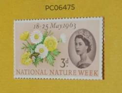 UK Great Britain 1963 National Nature Week Mint PC06475