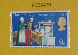UK Great Britain 1970 150 Years of Florence Nightingale Nursing Social Reformer Mint PC06479