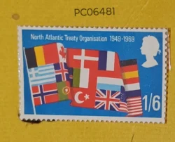 UK Great Britain 1969 20 years of North Atlantic Treaty Organisation NATO Mint PC06481