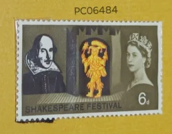 UK Great Britain 1964 Shakespeare Festival Writer Mint PC06484