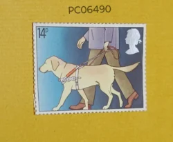 UK Great Britain 1981 Guide Dog Leading Blind Man International Year of the Disabled Mint PC06490