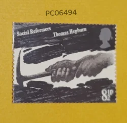 UK Great Britain 1976 Social Reformers Thomas Hepburn Mining Mint PC06494