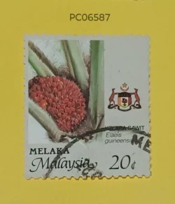 Malaysia 1986 Agriculture Plants Elaeis guineensis Palm Oil Used PC06587