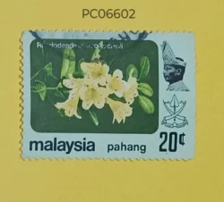Malaysia 1979 Flower rhododendron scortechinii Used PC06602