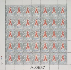 India 2006 World Aids Day UMM Full Sheet AL0637
