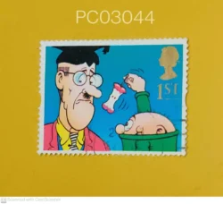UK Great Britain 1993 Teacher and Wilfrid Cartoon Used PC03044