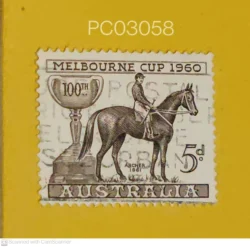 Australia 1960 100th Melbourne Cup Racehorse Used PC03058