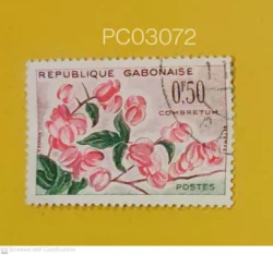Gabon 1961 Bushwillow (Combretum grandiflorum) Flowers Used PC03072