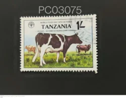 Tanzania 1970 World Food Day Dairy Farming Cow Used PC03075