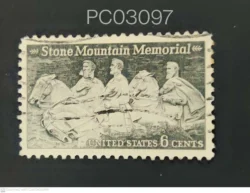 USA 1970 Stone Mountain Confederate Memorial Used PC03097