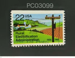 USA 1985 Rural Electrification Administration Golden Jubilee Used PC03099