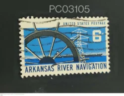 USA 1968 Arkansas River Navigation Used PC03105