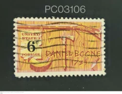 USA 1968 Daniel Boone American Folklore Used PC03106