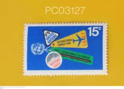 United Nations 1967 International Year of Tourism Mounted Mint PC03127