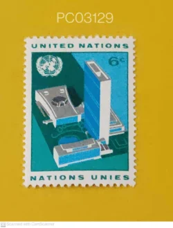 United Nations 1968 Building of United Nations Mounted Mint PC03129
