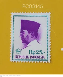 Indonesia 1966 President Sukarno portrait Mint PC03145