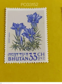 Bhutan Gentiana Flower Mint PC03152