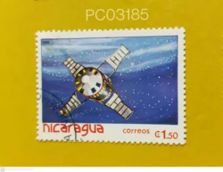Nicaragua 1982 Space Program Satellite Used PC03185