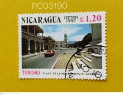 Nicaragua 1982 Independence Plaza Granada Used PC03190