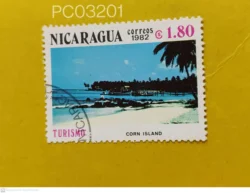 Nicaragua 1982 Corn Island holiday resort tourism Used PC03201