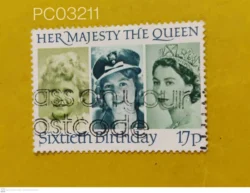 UK Great Britain 1986 60th Birthday of her Majesty the Queen Elizabeth II Used PC03211