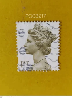UK Great Britain Queen Elizabeth II Definitive Used PC03217