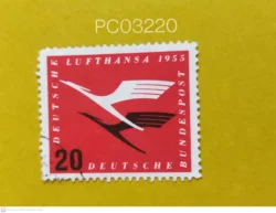 Germany 1955 Start of air service for Deutsche Lufthansa Used PC03220